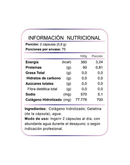 Colágeno Hidrolizado, 350 mg, 150 Caps