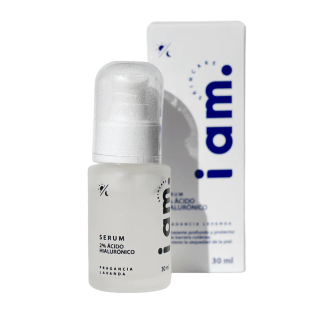 Serum facial ácido hialurónico lavanda 30ml I Am