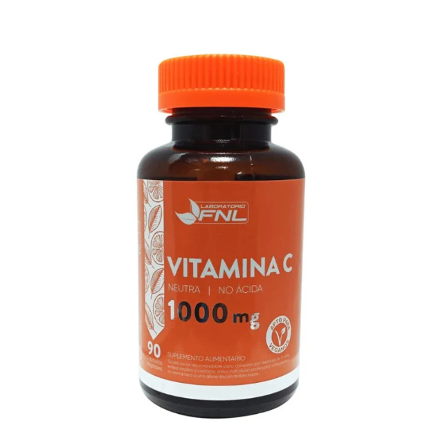 Vitamina C 1000mg no ácida 90caps Fnl