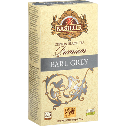 Té Premium - Earl Grey - 25 Bolsitas - Basilur