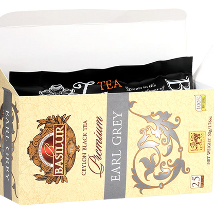 Té Premium - Earl Grey - 25 Bolsitas - Basilur