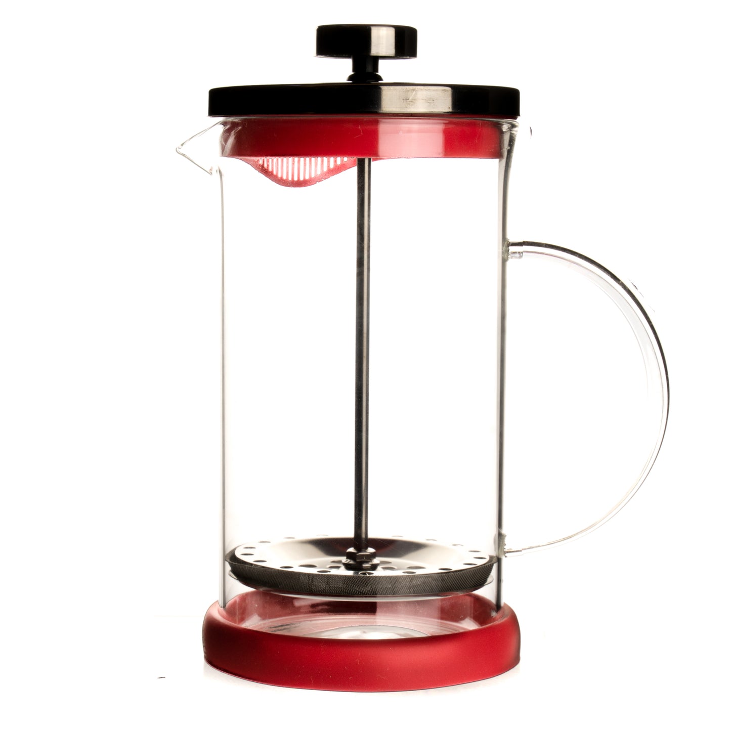 Cafetera Francesa Simple Grande Rojo 600ml | Sensorial