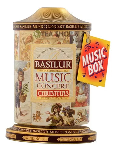 CAJA MUSICAL CHRISTMAS 50GR BASILUR