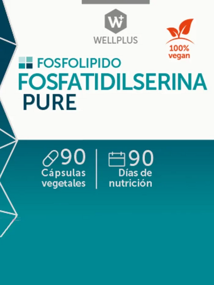 Fosfatidilserina Pure 90 cápsulas Wellplus