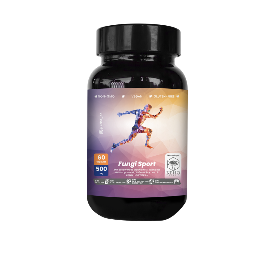 Fungi 60 Cápsulas 500 mg KEHO Sport