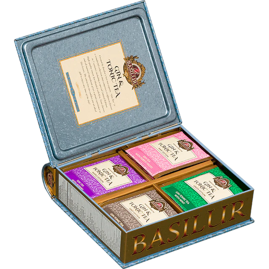 Book Gin Tonic Assorted Blue Edition - 32 Bolsitas