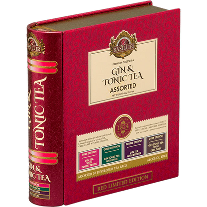 Book Gin Tonic Assorted Red Edition - 32 Bolsitas