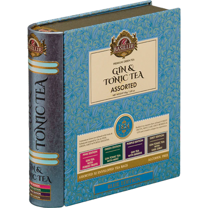 Book Gin Tonic Assorted Blue Edition - 32 Bolsitas