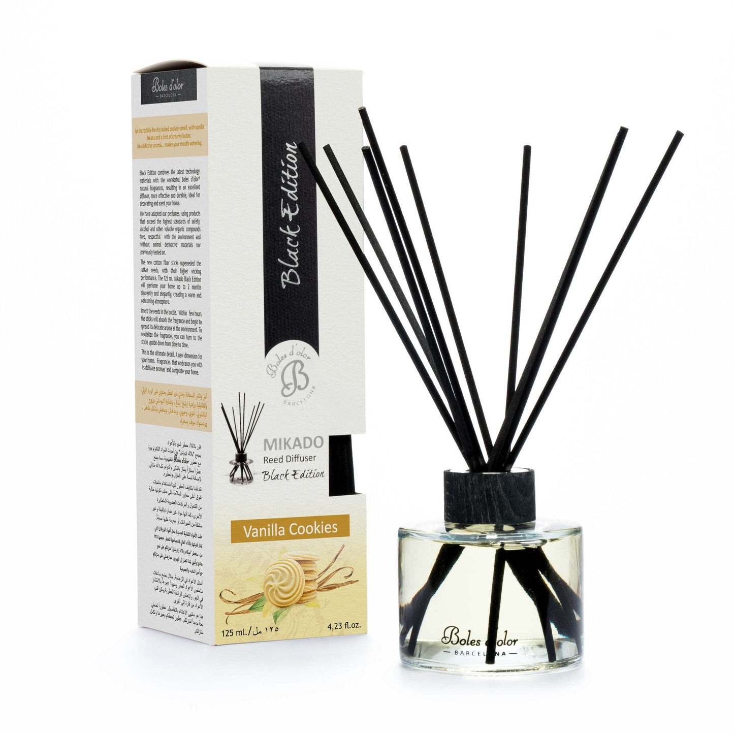 Mikado Black 125 ML Boles D´olor Vainilla cookies