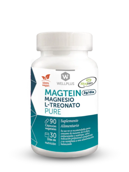 Magnesio L treonato Pure (Magtein) 90 cápsulas Wellplus