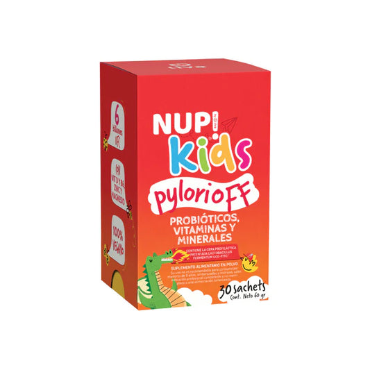 NUP!® robióticos Kids Pylori Off 30 Sachets