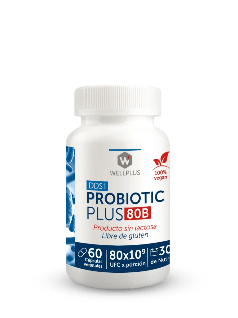 Probiotic plus 80b 60caps Wellplus