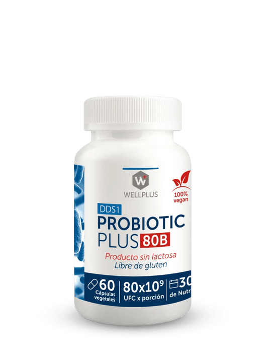 Probiotic plus 80b 60caps Wellplus