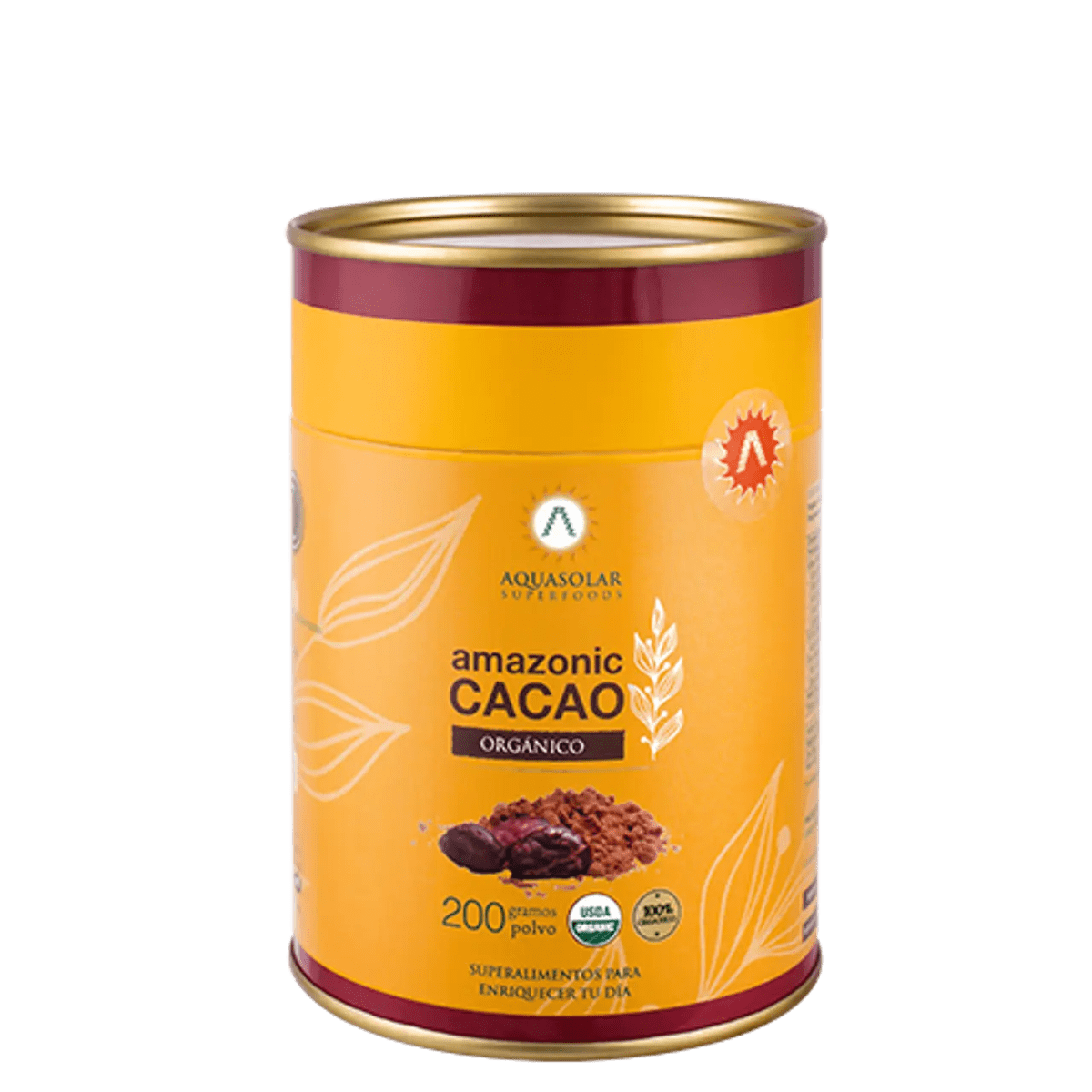 Amazonic cacao en polvo 200gr Aquasolar