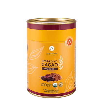 Amazonic cacao en polvo 200gr Aquasolar