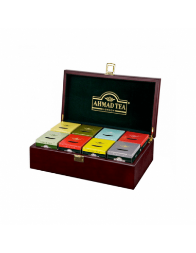 Caja De Madera Te Ahmad Tea Keeper (80 Sachets)