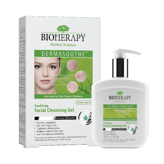 Gel de limpieza facial calmante dermasoothe 250ml Bioherapy