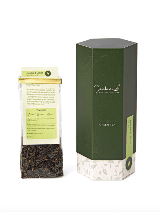 Jasmine & Leaves . Té Verde con Jazmín 60gr Dosha