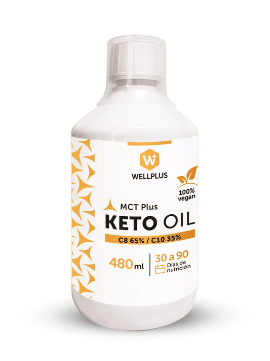 Keto oil MCT plus 480ml Wellplus