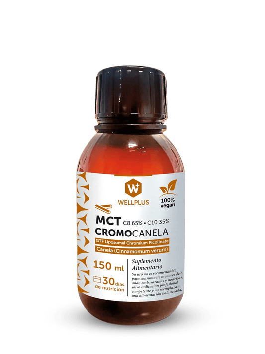 MCT Cromo Canela 150 ml Wellplus