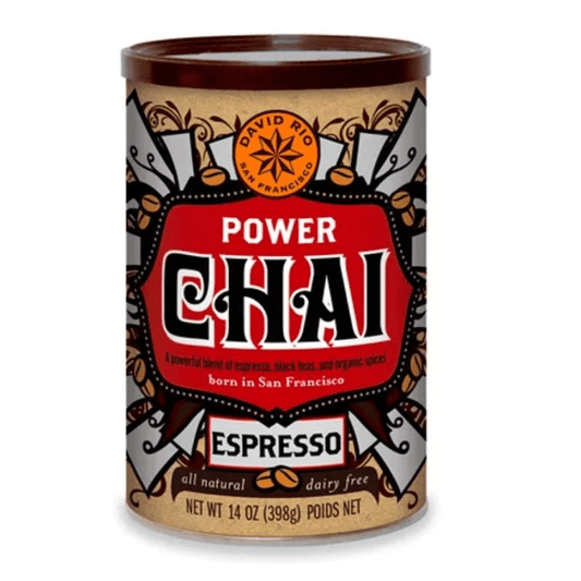 Té power chai espresso tarro 398gr David Rio