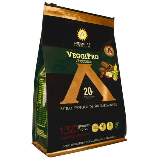 Proteina Veggipro chocolate 1320gr Aquasolar