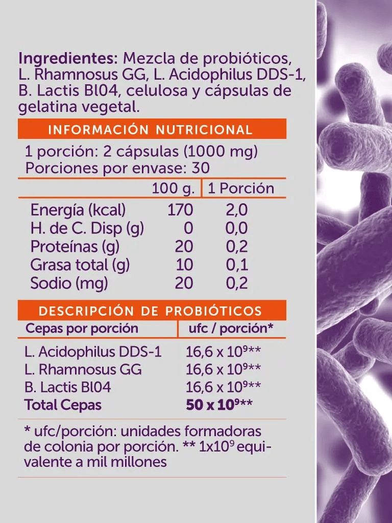 Probiotic plus 50b 60caps Wellplus