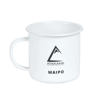 Tazón de camping Maipo blanco Atakama 480ml