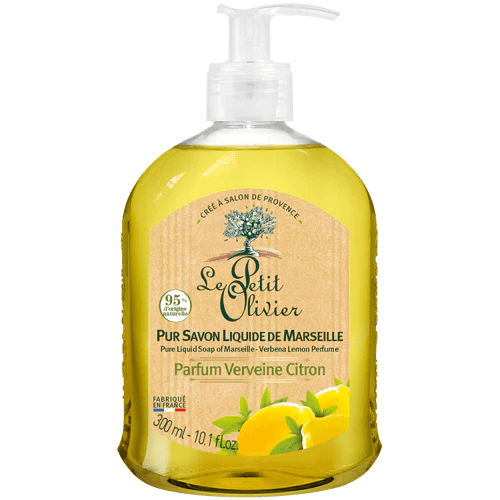 Jabon liquido de Marsella verbena y limón 300ml Le Petit Olivier