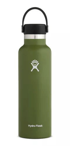 Botella Boca Standard 621 ml Verde Musgo Hydro Flask