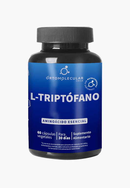 L triptofano + Glutarmina 60caps Ortomolecular