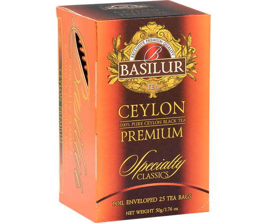 Té negro ceylon 25 bolsitas Basilur