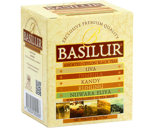 Té negro surtido 10 bolsitas Basilur