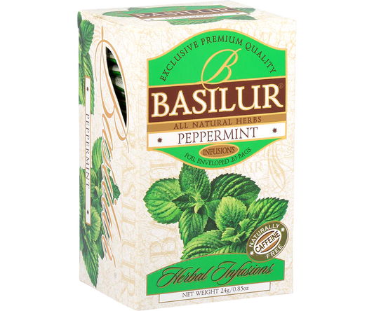 Té infusión menta 25 bolsitas Basilur