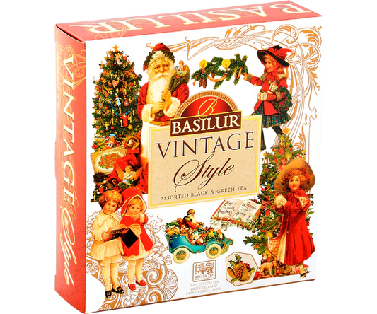 Té caja vintage style 40 bolsitas Basilur