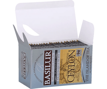 Té negro platinum island 25 bolsitas Basilur