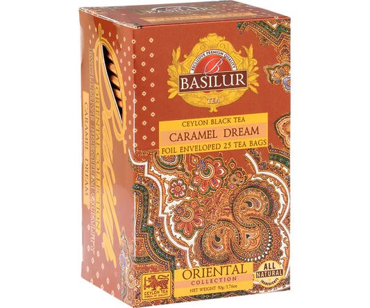 Té caramel dream 25 bolsitas Basilur