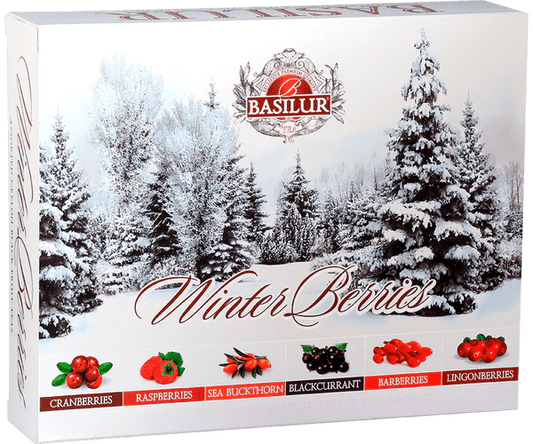 Té negro winter berries 60 bolsitas Basilur