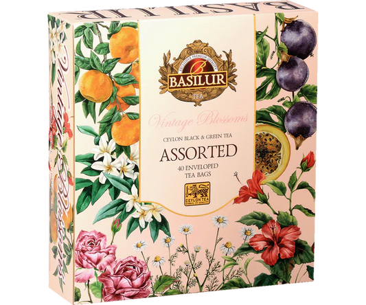 Té vintage blossom assorted 40 bolsitas Basilur