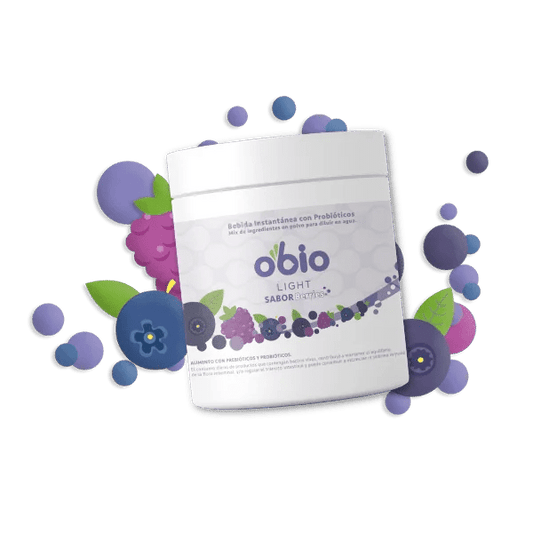 Probíotico Obio Sabor Berries Light - 90gr