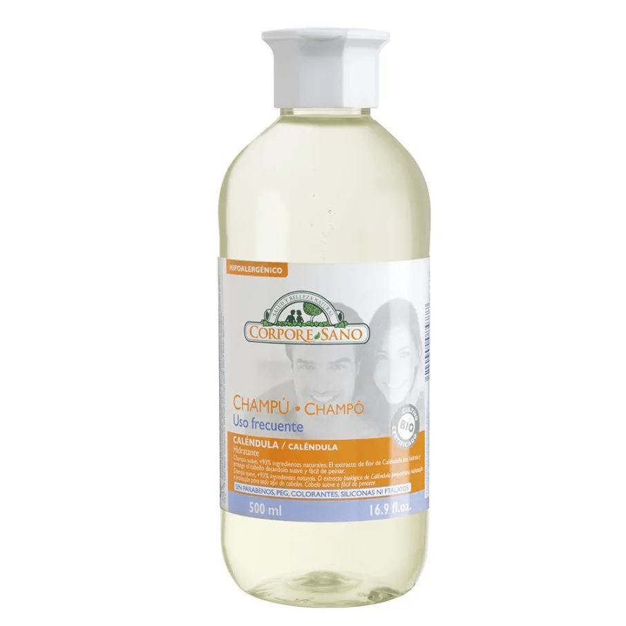 Shampoo uso frecuente caléndula 500ml Corpore Sano