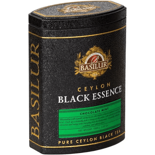 Té black essence chocolate menta en hoja 100gr Basilur