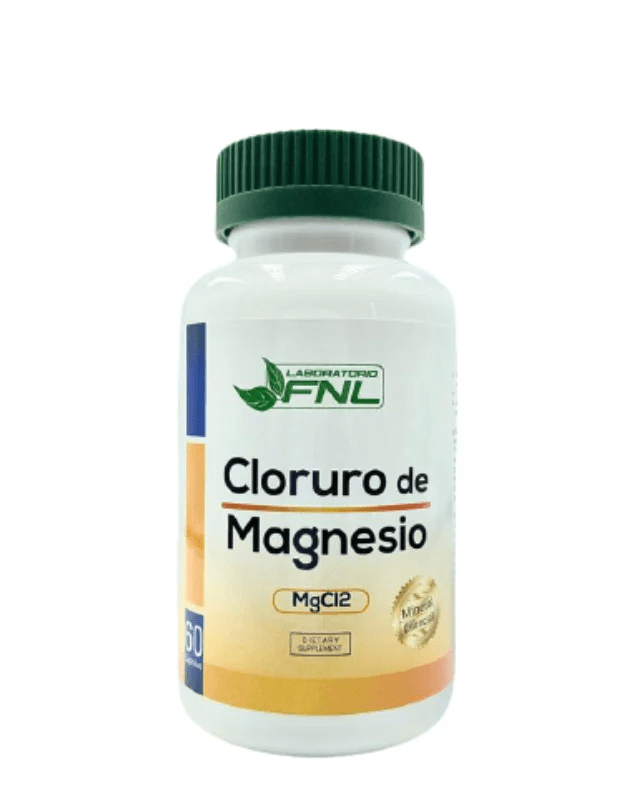 Cloruro de Magnesio 60 Cápsulas FNL