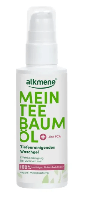 Espuma de Limpieza para pieles manchadas de Aceite de Arbol de Té, Alkmene 150ml