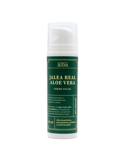 Crema facial Aloe Vera Jalea Real 50 ml Del Alba