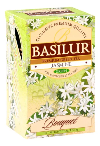 Té verde con jazmín 25 bolsitas Basilur