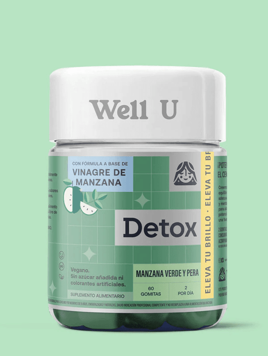 Gomitas Detox 60 Unidades Well U Detox