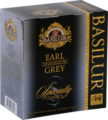 Té earl grey speciality classics 50 bolsitas Basilur