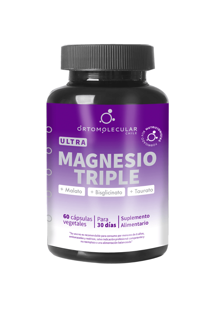 Ultra magnesio triple 60caps Ortomolecular