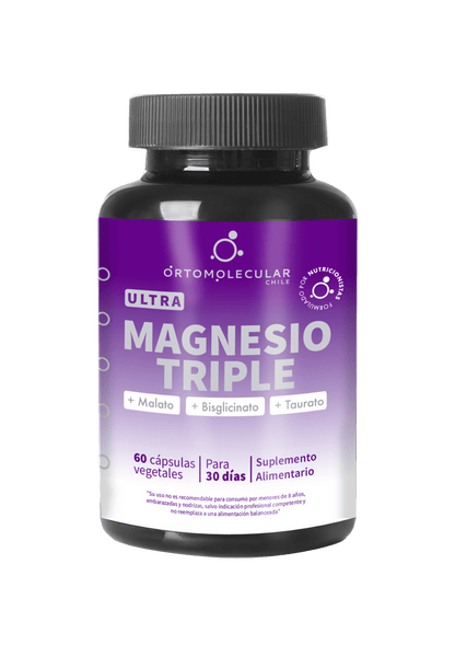 Ultra magnesio triple 60caps Ortomolecular